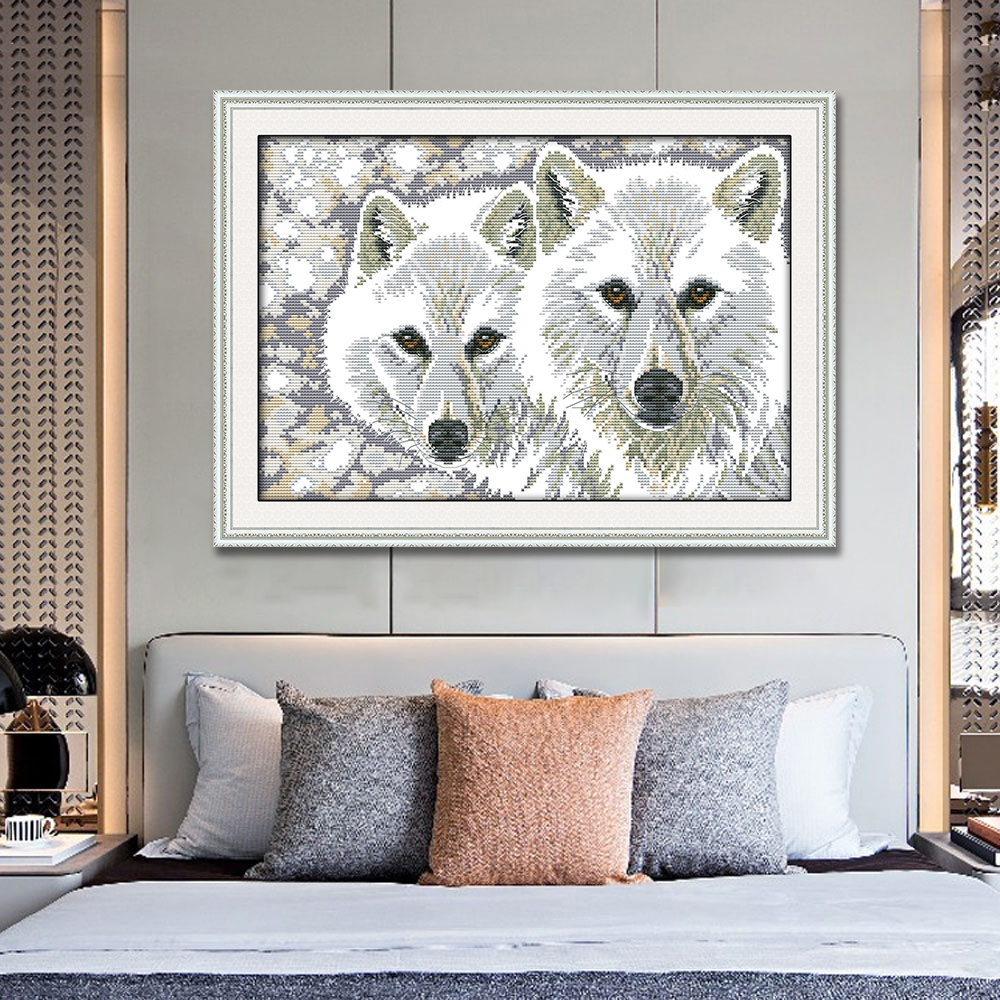 Wolf Cross Stitch Kits D368