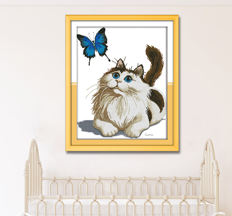 Cat Cross Stitch Kits D370