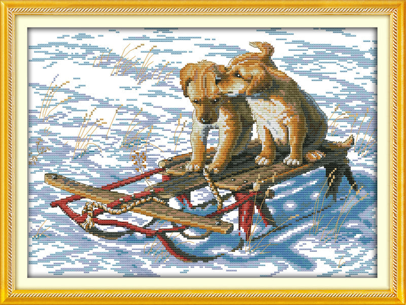 Dog Cross Stitch Kits D372