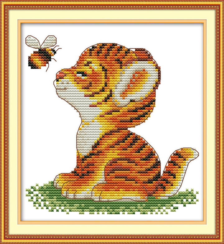 Tiger Cross Stitch Kits D384