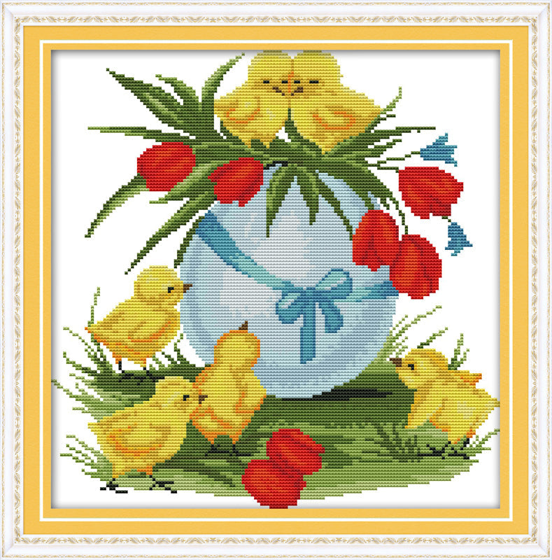 Chick Cross Stitch Kits D385