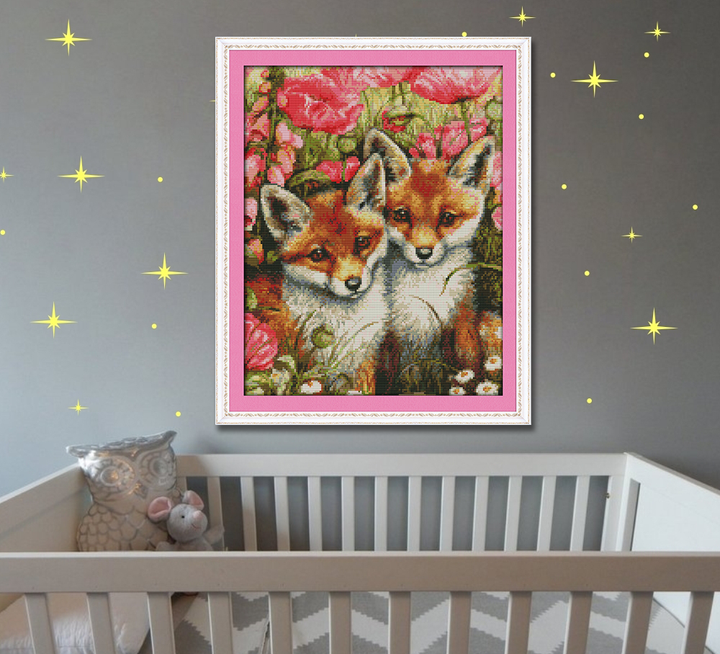 Fox Cross Stitch Kits D399