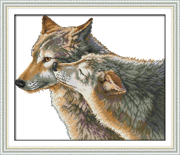 Wolf Cross Stitch Kits D420