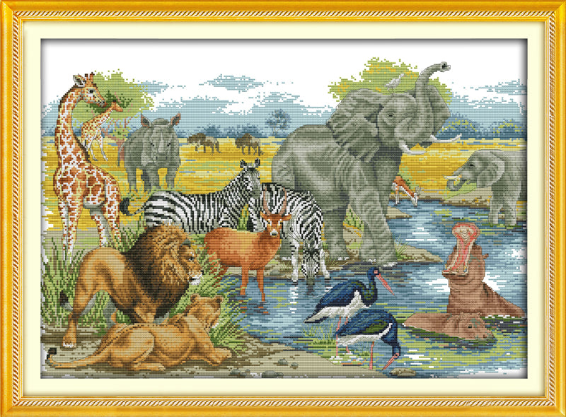 Animal Cross Stitch Kits D421