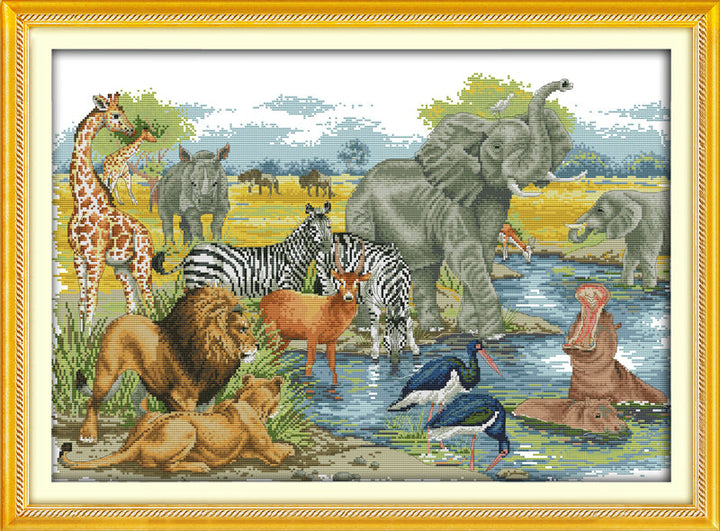 Animal Cross Stitch Kits D421