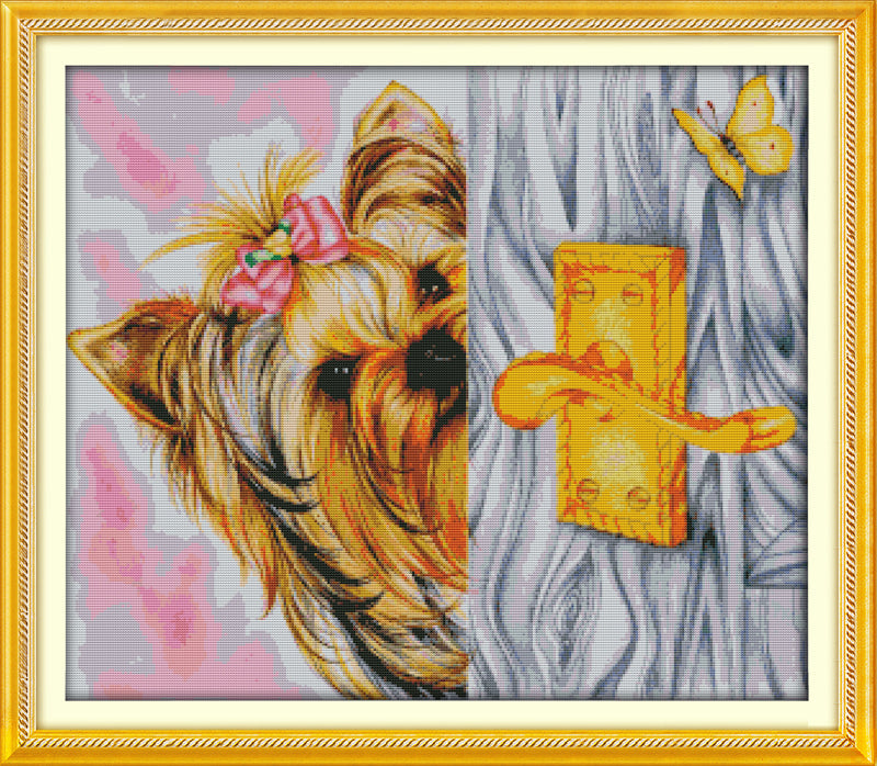 Dog Cross Stitch Kits D435