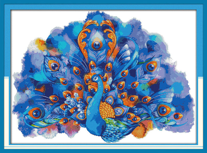 Peacock Cross Stitch Kits D449