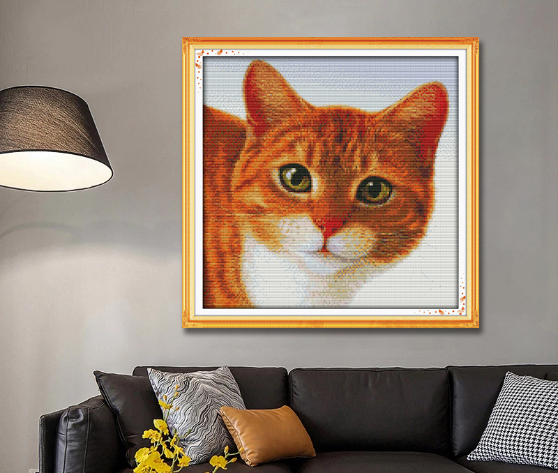 Cat Cross Stitch Kits D454