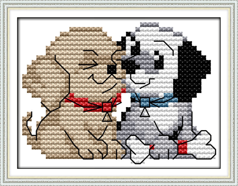 Dog Cross Stitch Kits D473