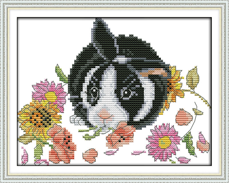 Rabbit Cross Stitch Kits D476