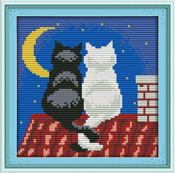 Cat Cross Stitch Kits D484