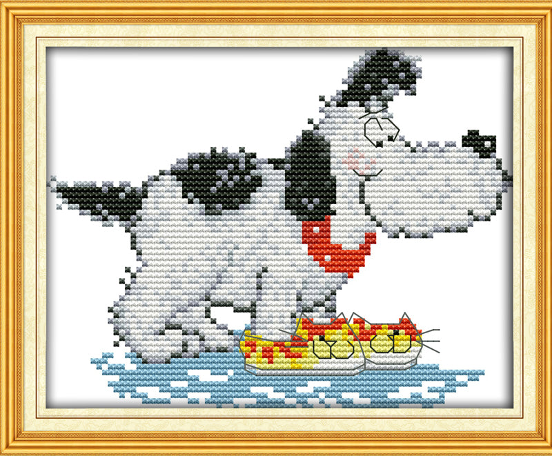 Dog Cross Stitch Kits D485