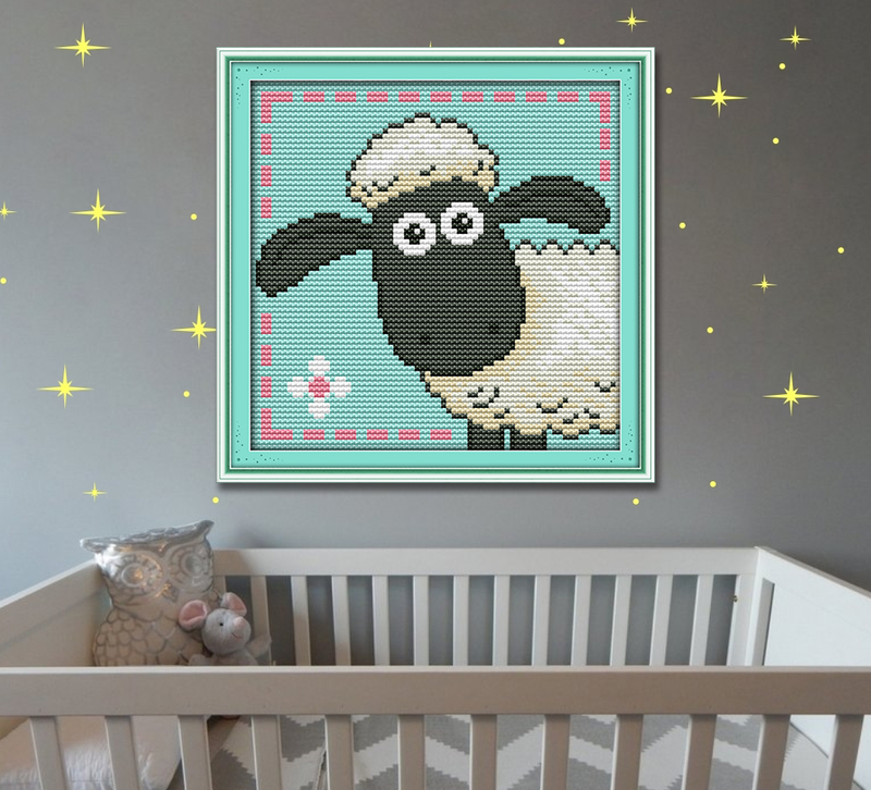 Sheep Cross Stitch Kits D491