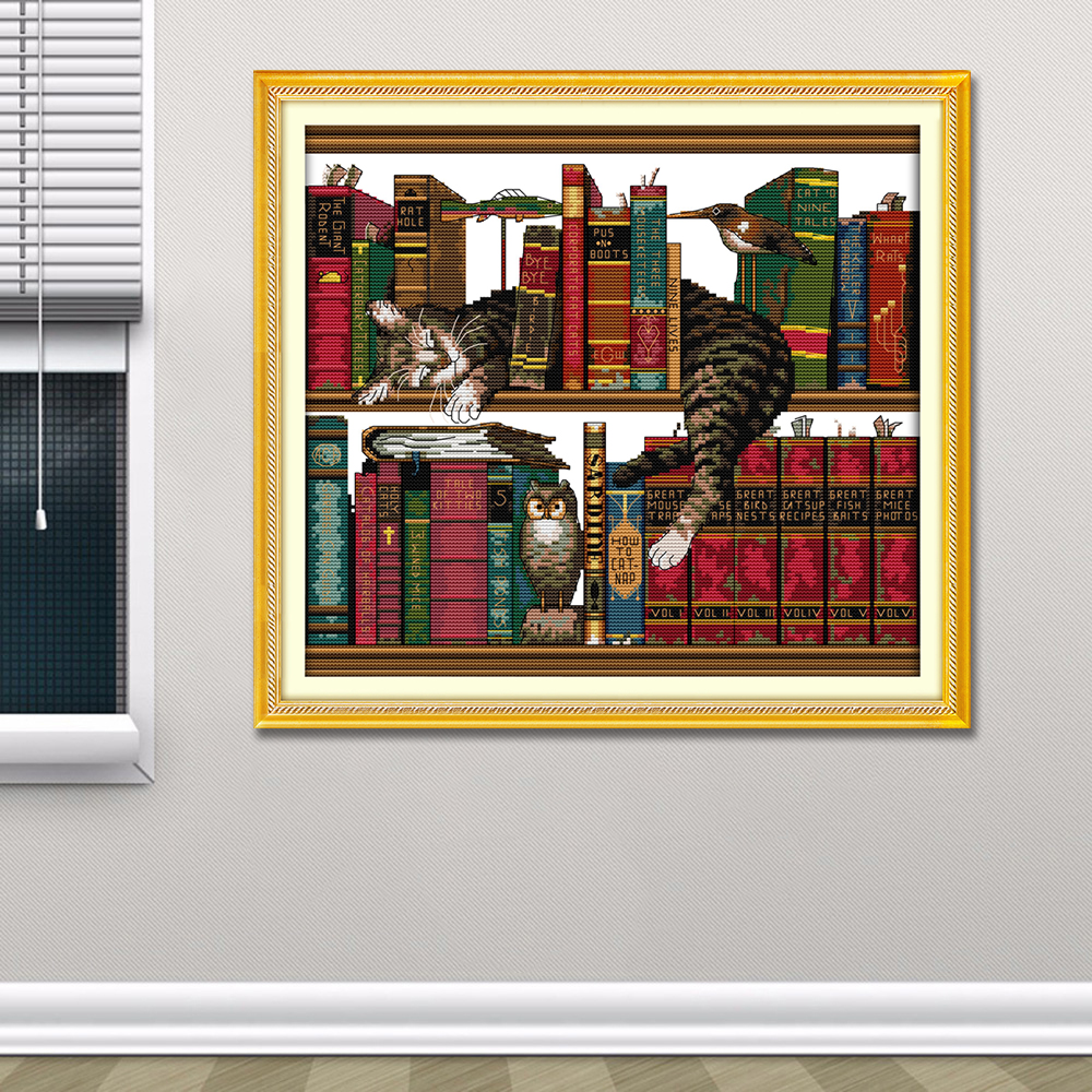 Cat Cross Stitch Kits D555