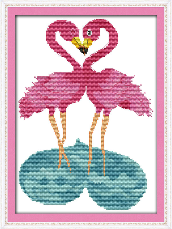 Flamingo Cross Stitch Kits D684