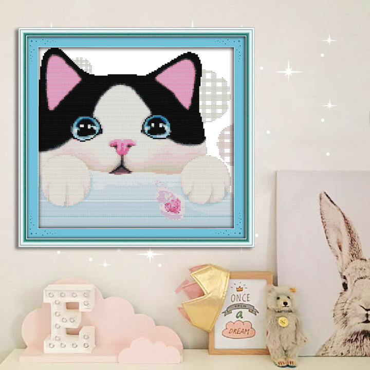 Cat Cross Stitch Kits D696