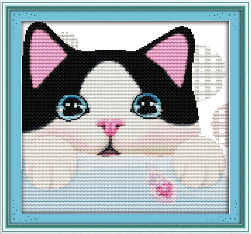 Cat Cross Stitch Kits D696