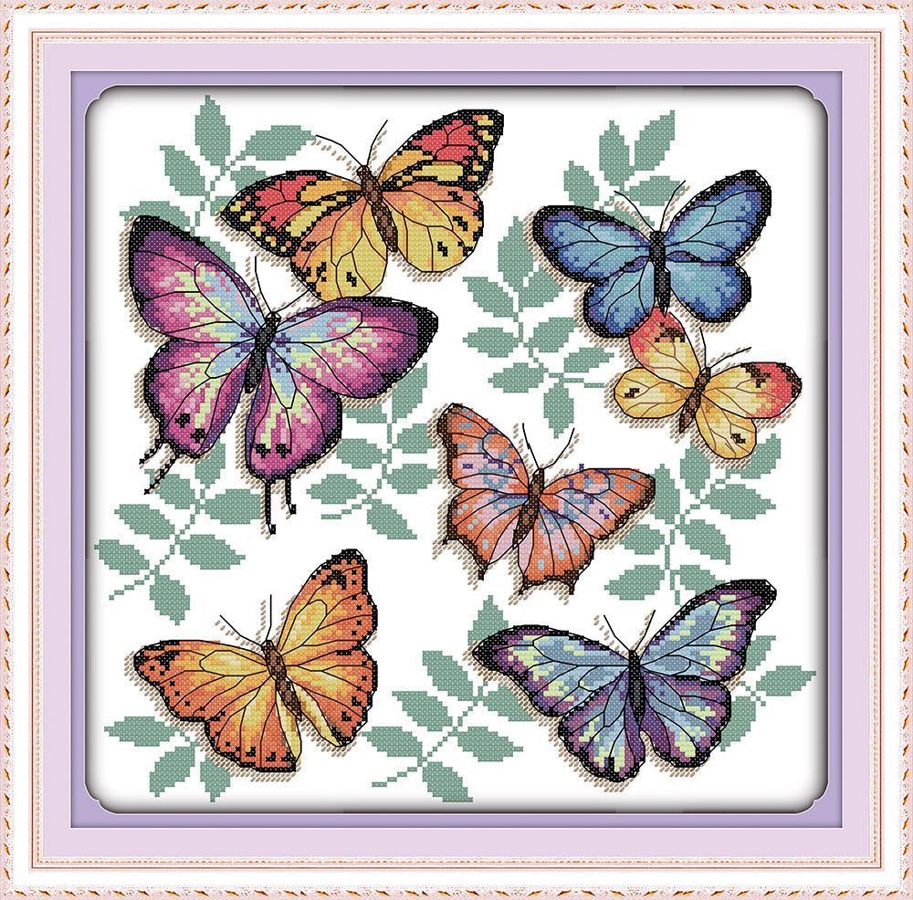 Butterfly Cross Stitch Kits D774