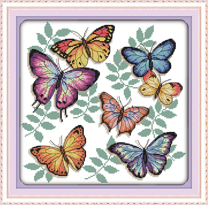 Butterfly Cross Stitch Kits D774