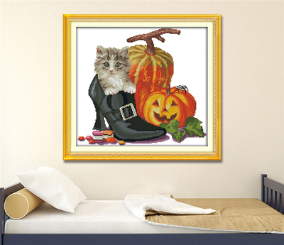 Cat Cross Stitch Kits D784