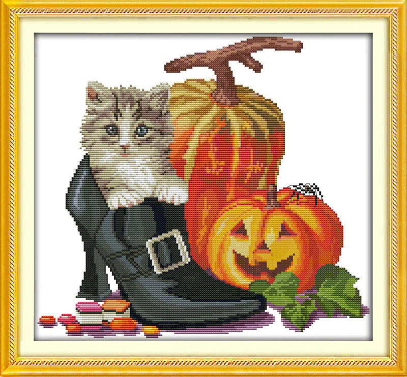 Cat Cross Stitch Kits D784