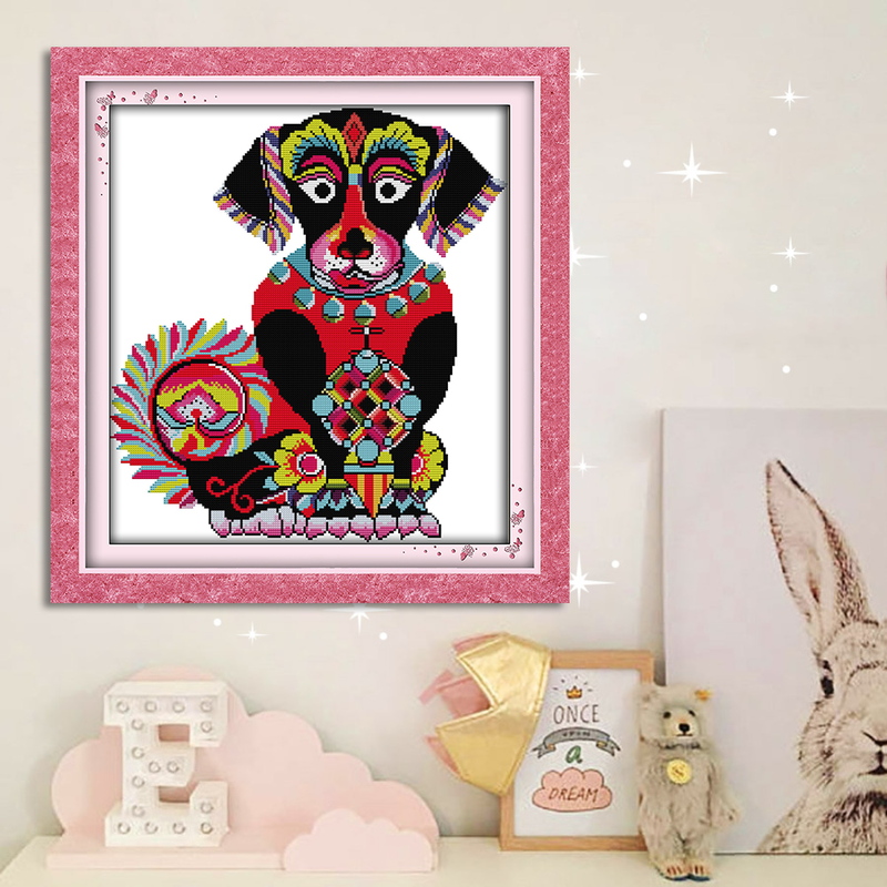 Dog Cross Stitch Kits D792