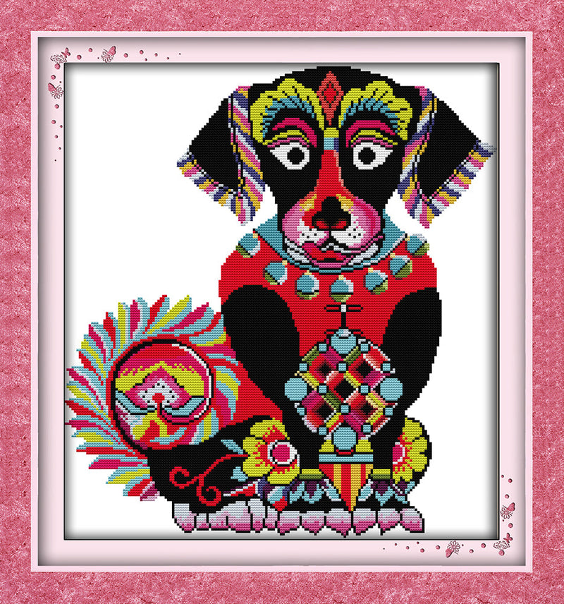 Dog Cross Stitch Kits D792