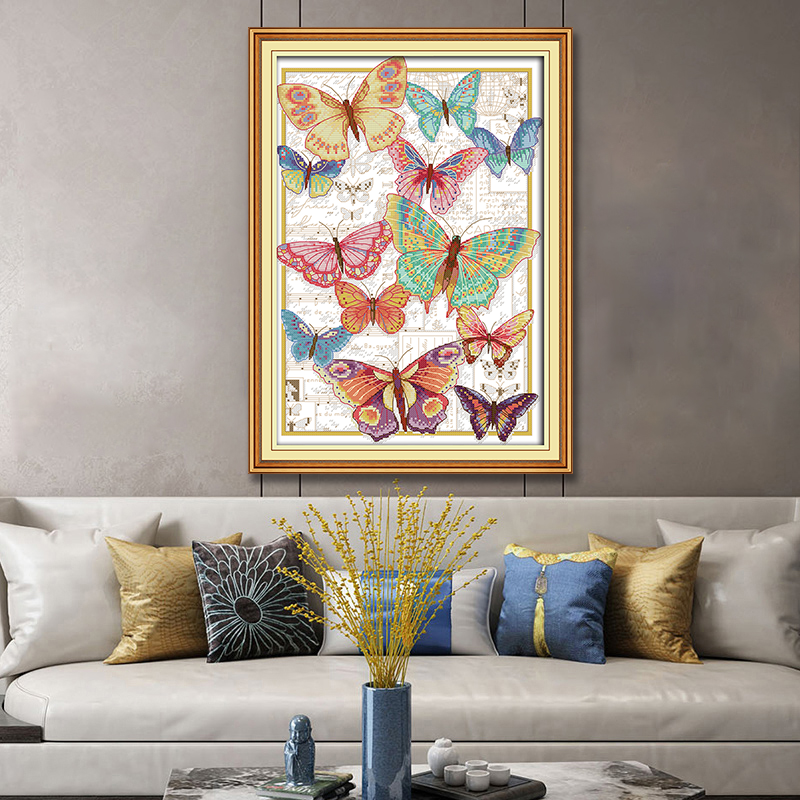 Butterfly Cross Stitch Kits D968