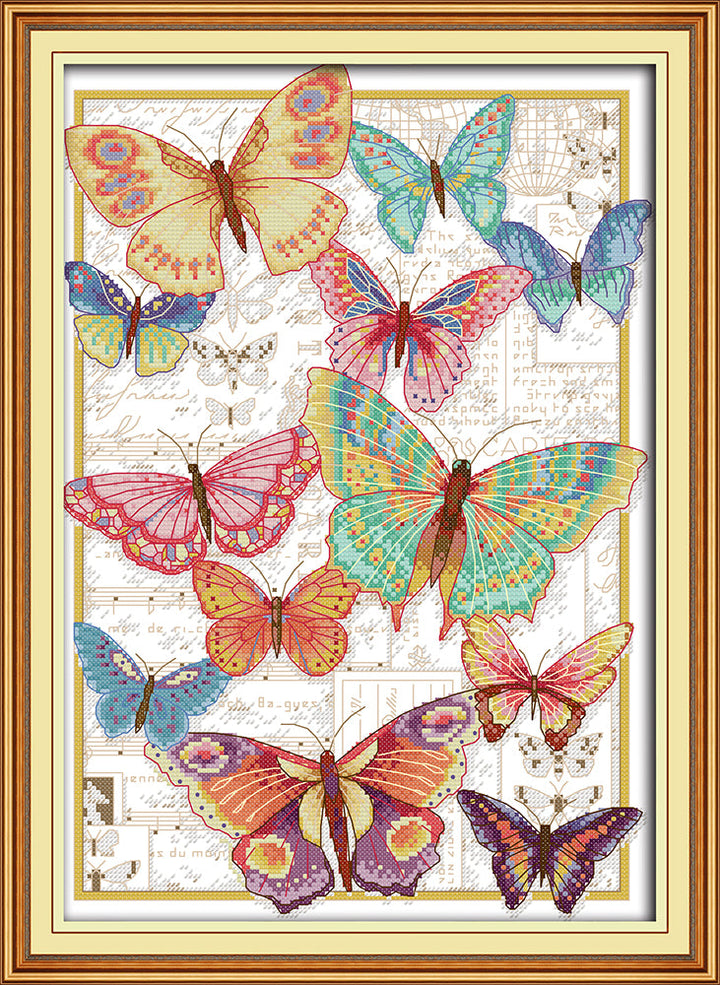 Butterfly Cross Stitch Kits D968