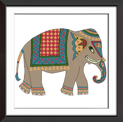Elephant Cross Stitch Kits DA012