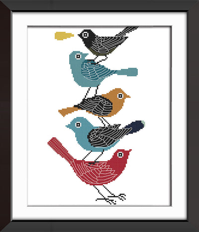 Bird Cross Stitch Kits DA015