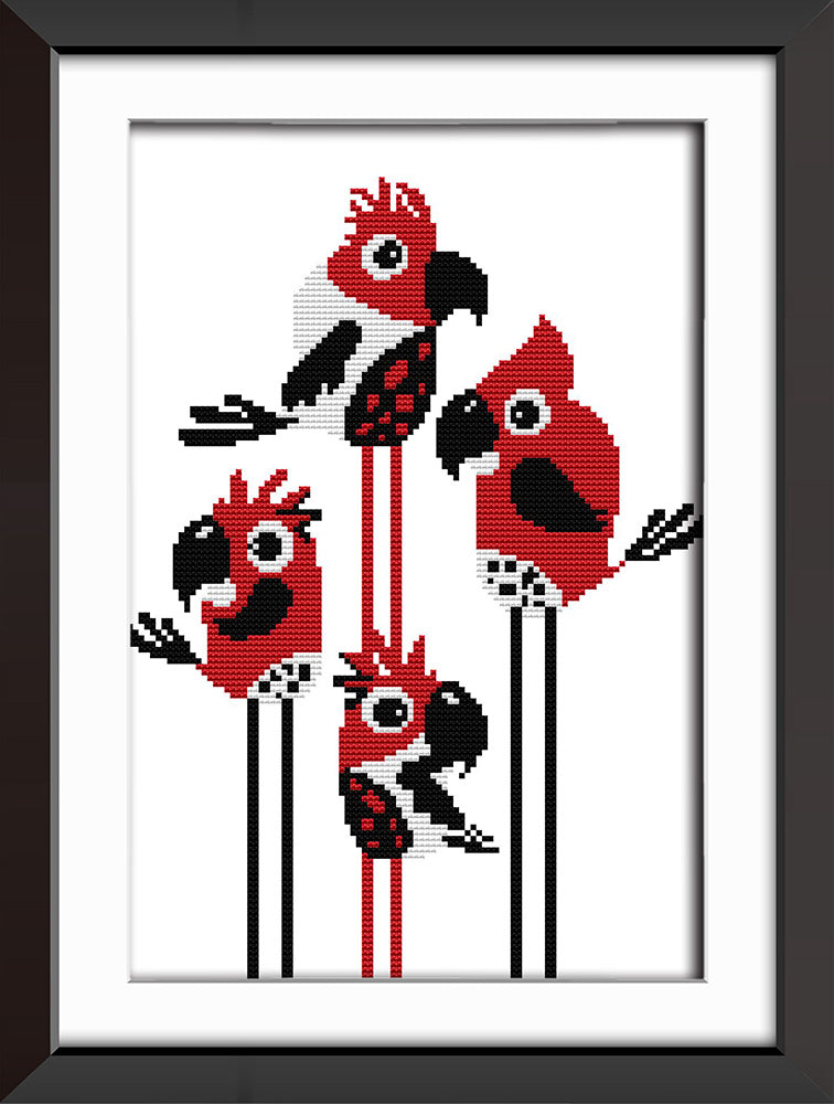 Bird Cross Stitch Kits DA016
