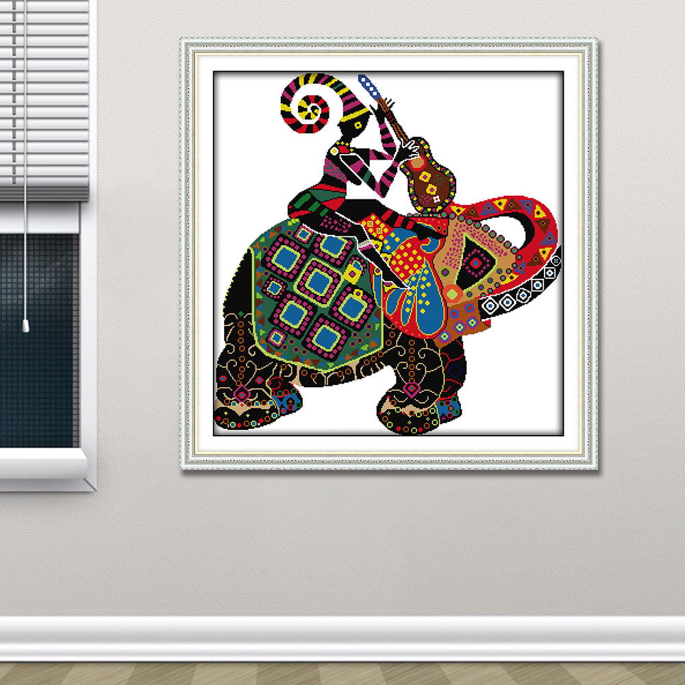 Elephant Cross Stitch Kits DA017