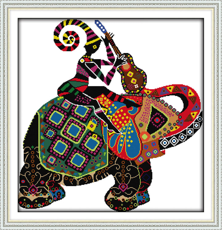 Elephant Cross Stitch Kits DA017