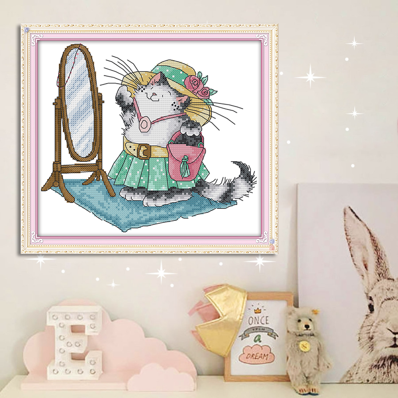 Cat Cross Stitch Kits DA113