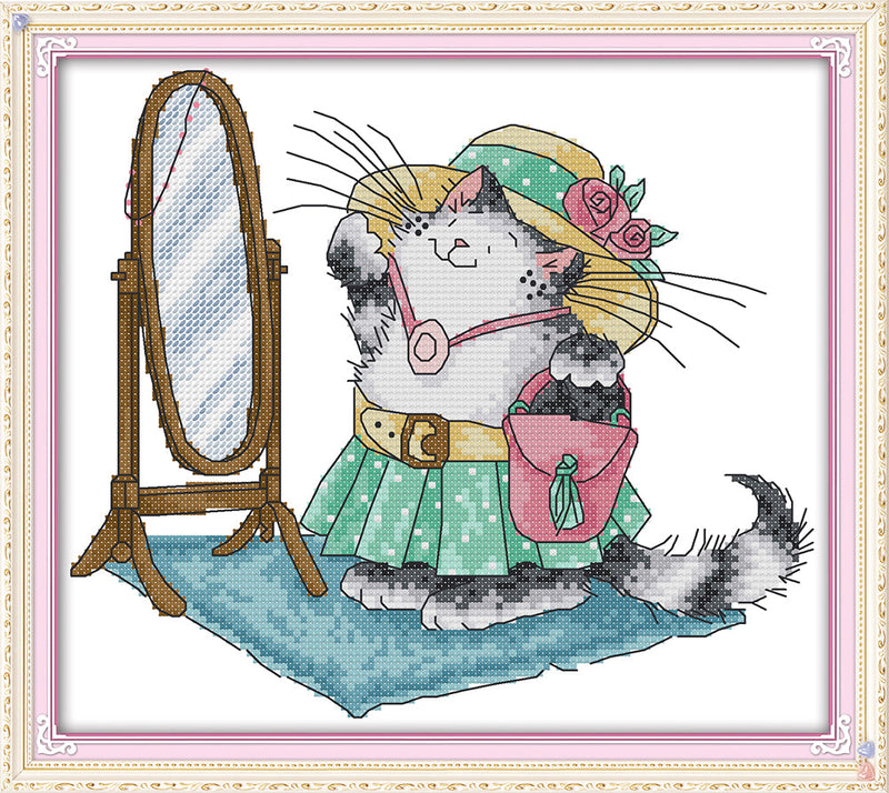 Cat Cross Stitch Kits DA113