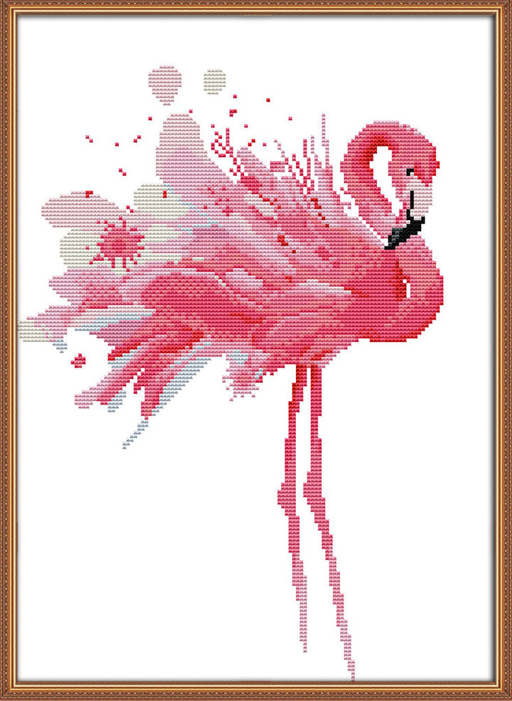 Flamingo Cross Stitch Kits DA141