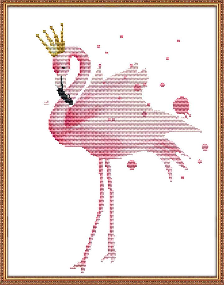 Flamingo Cross Stitch Kits DA142