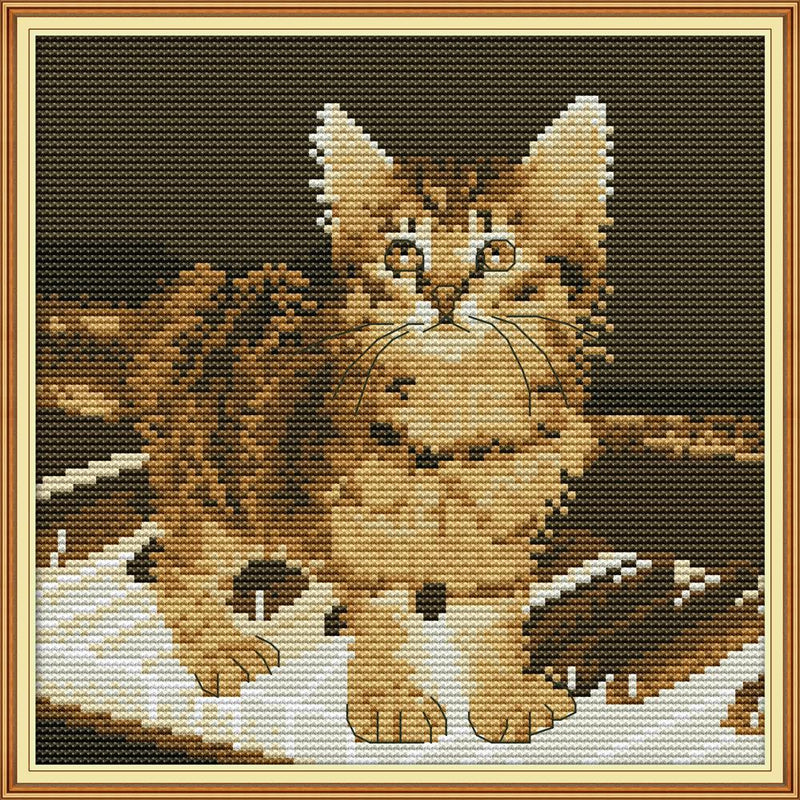 Cat Cross Stitch Kits DA239