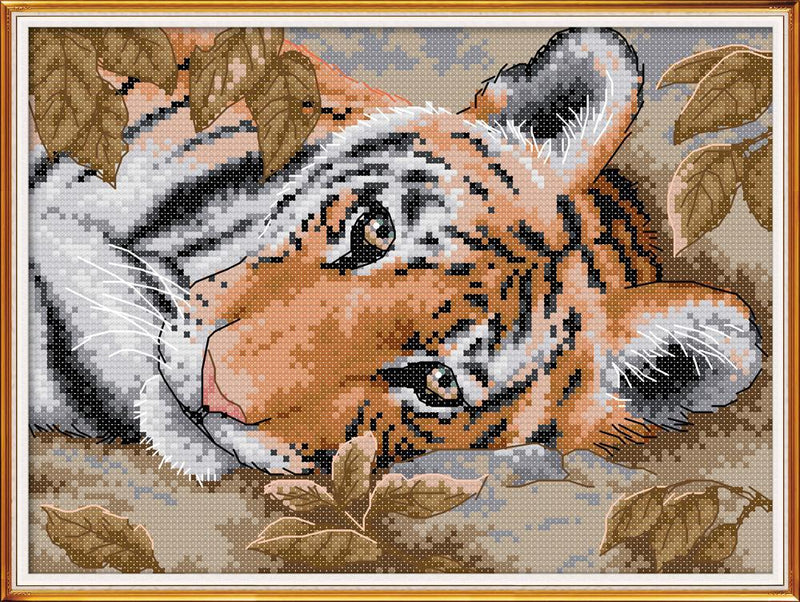 Tiger Cross Stitch Kits DA244