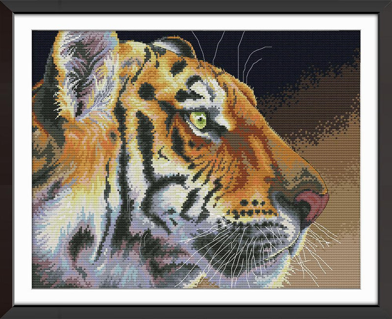 Tiger Cross Stitch Kits DA251