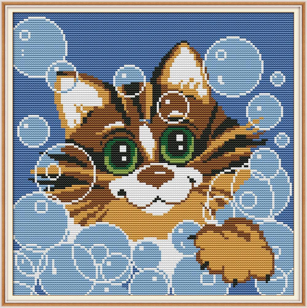 Cat Cross Stitch Kits DA252