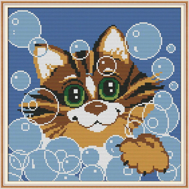 Cat Cross Stitch Kits DA252