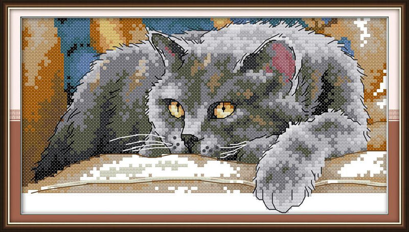 Cat Cross Stitch Kits DA253