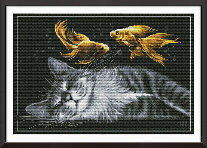 Cat Cross Stitch Kits DA261