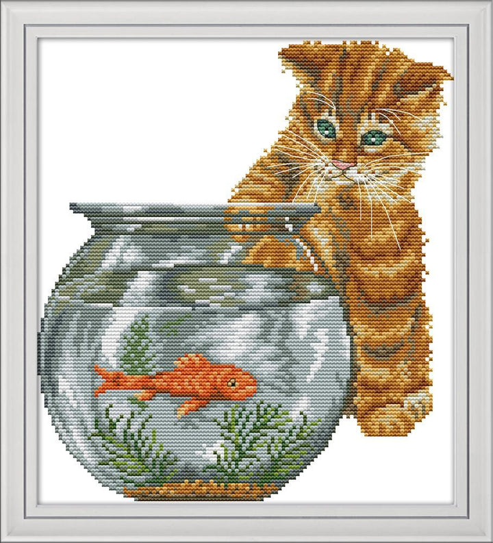 Cat Cross Stitch Kits DA262