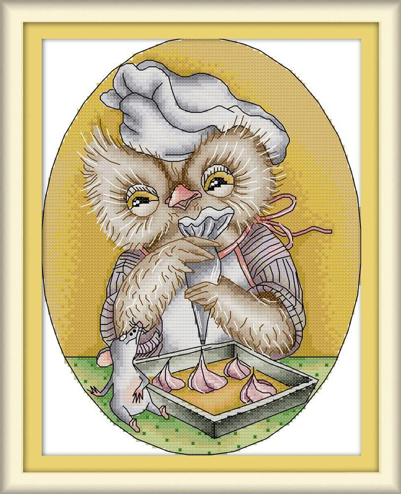 Owl Cross Stitch Kits DA271