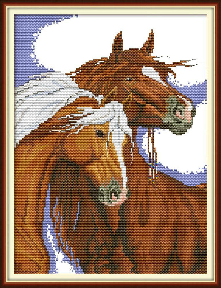 Horse Cross Stitch Kits DA289