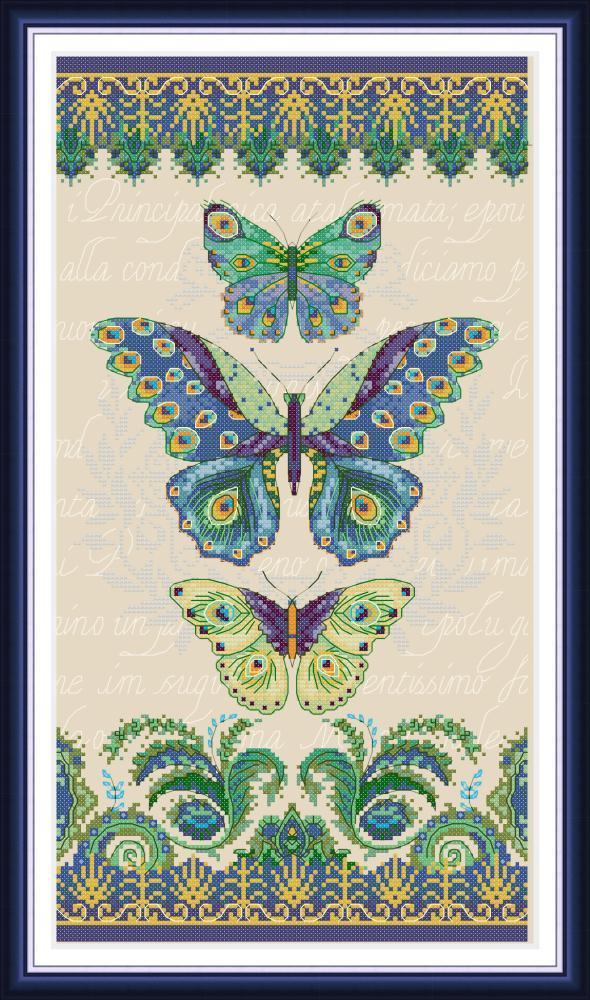 Butterfly Cross Stitch Kits DA300