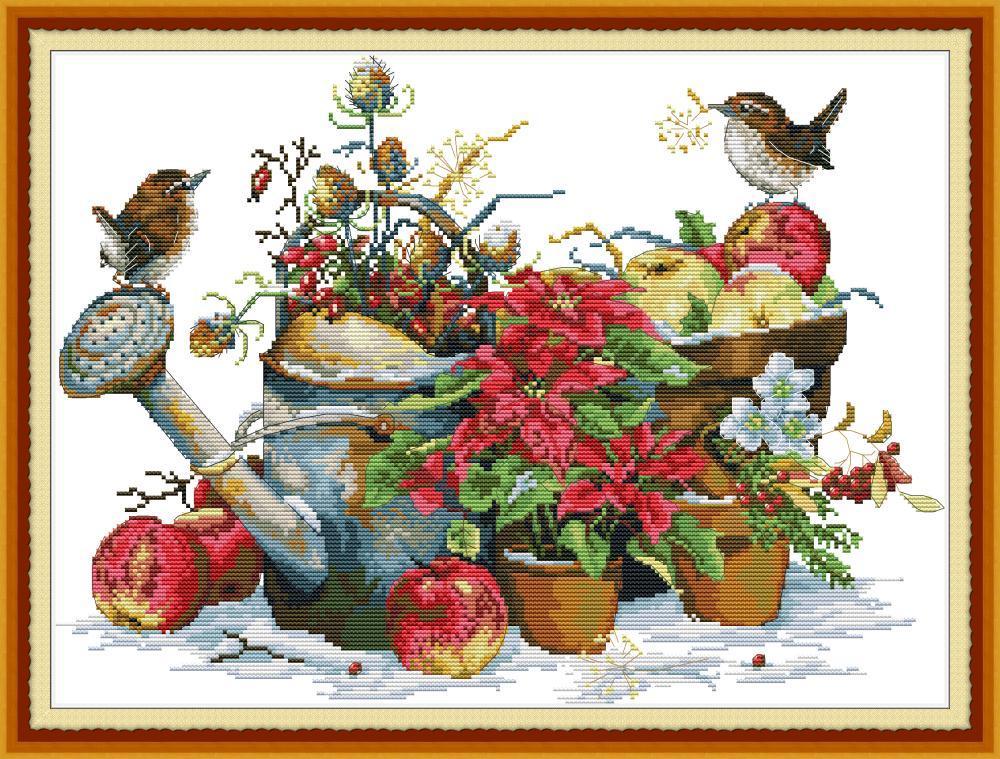 Bird Cross Stitch Kits DA309